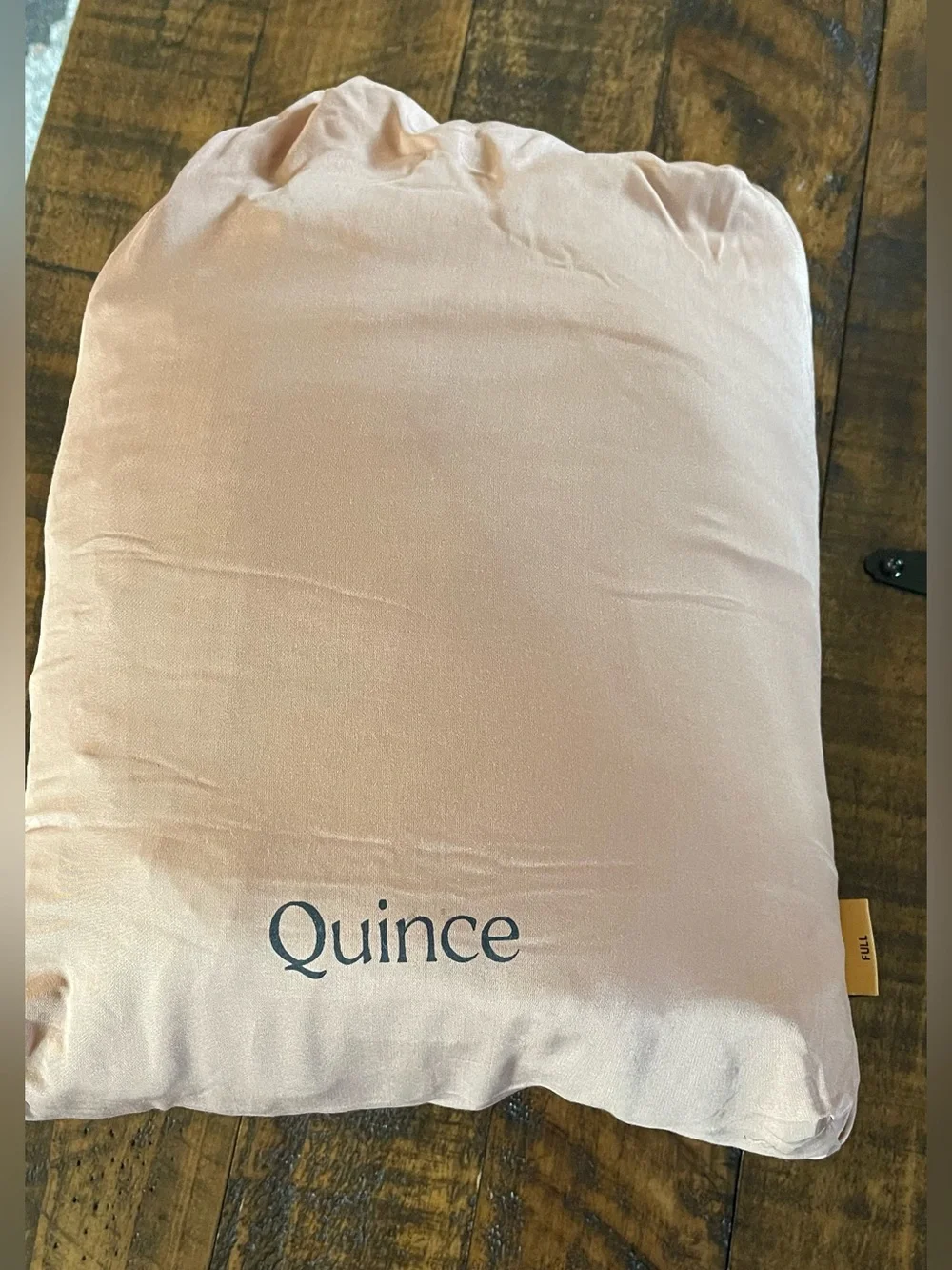 Quince Bamboo 4 Piece Sheet Set, Full (Clay)